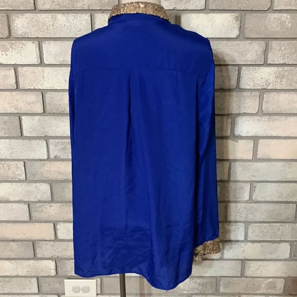 3for$20 button front blouse 18/20w - Picture 3 of 4